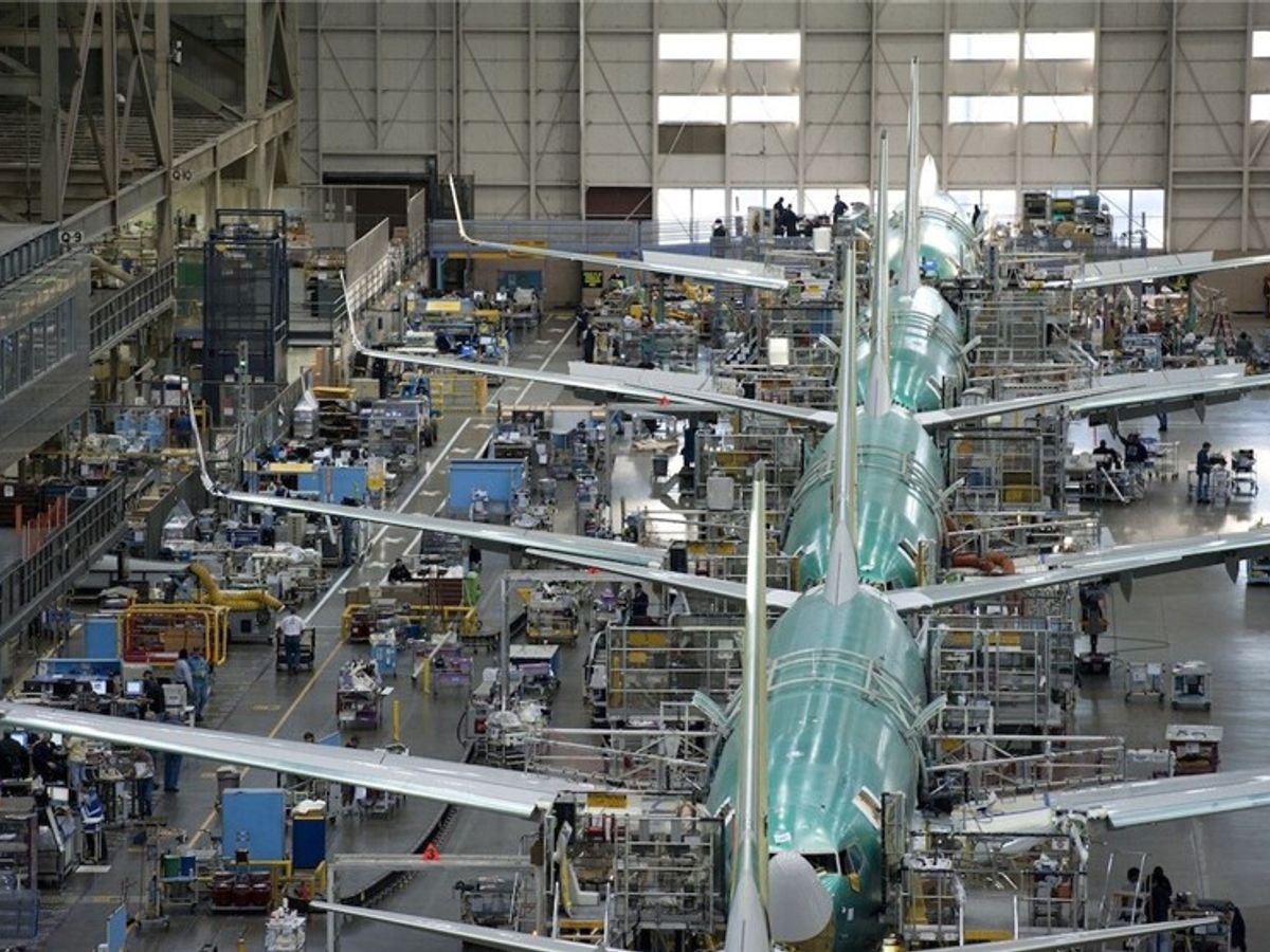 Boeing 747-es gyártósor